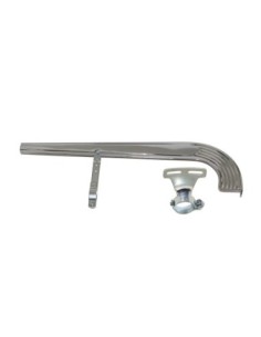 20 Lowrider Chain Guard W/Line Adjustable Chrome.